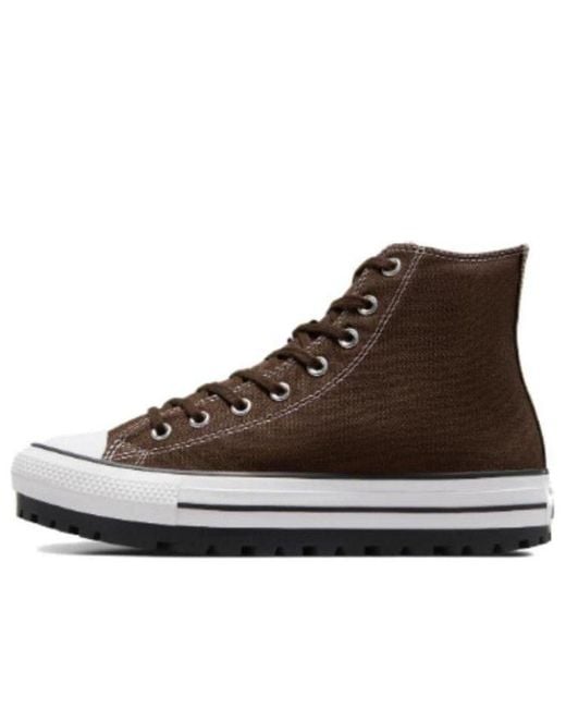 Converse Brown Chuck Taylor All Star City Trek Shoes 'Fresh Brew' for men