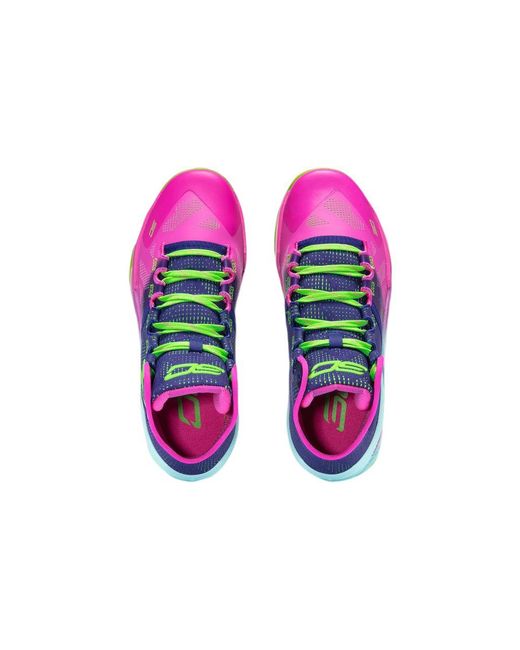 Under Armour Blue Curry 2 Retro 'Northern Lights' for men