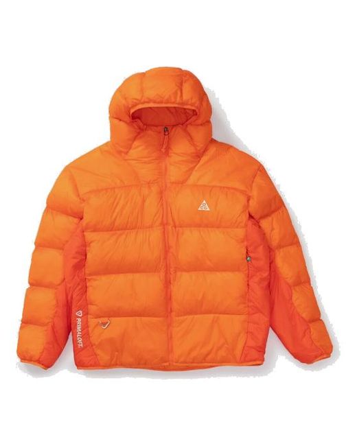 Nike Orange Acg Therma-Fit Adv Lunar Lake Puffer Jacket 'Safety' for men