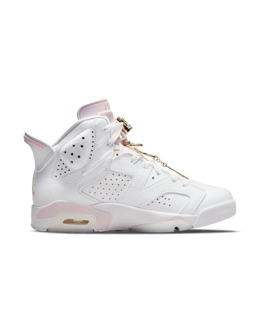 Nike White (Wmns) 6 Retro Hoops'
