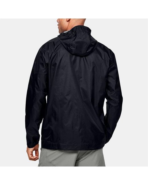 Under Armour Blue Cloudburst Shell Training Sports Jacket for men
