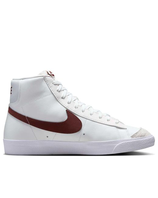 Nike White Blazer Mid '77 Vintage 'Summit Dark Pony' for men