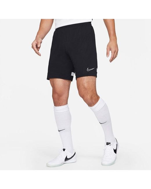 Nike Black Dri-Fit Academy Casual Breathable Sports Shorts for men