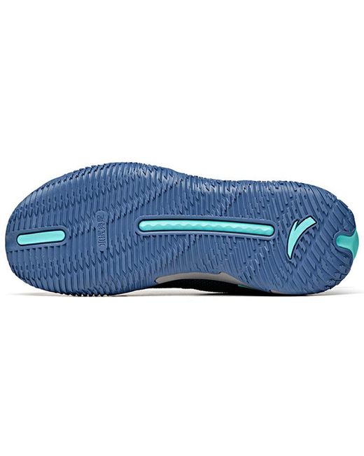 Anta Blue Basketball Shoes for men