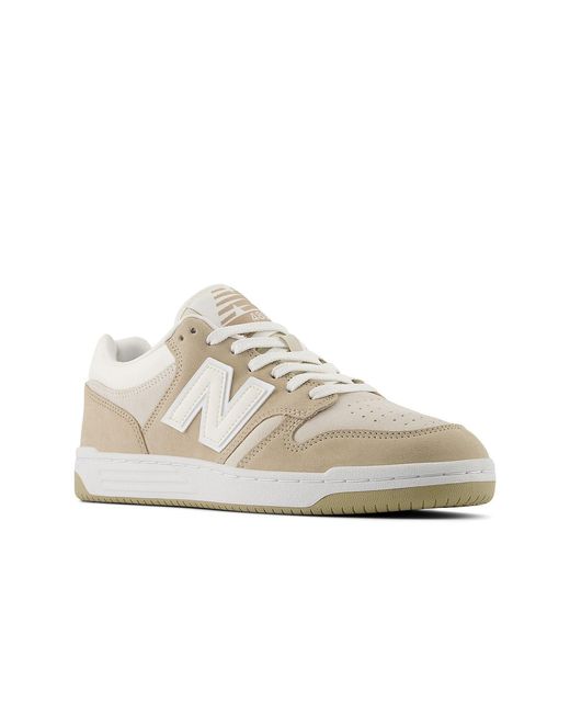 New Balance White 480 'Moonbeam Seasalt' for men