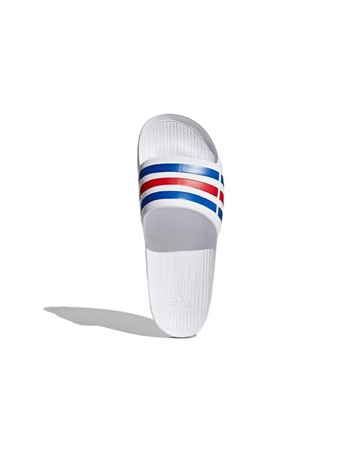 Adidas Blue Duramo Slides for men