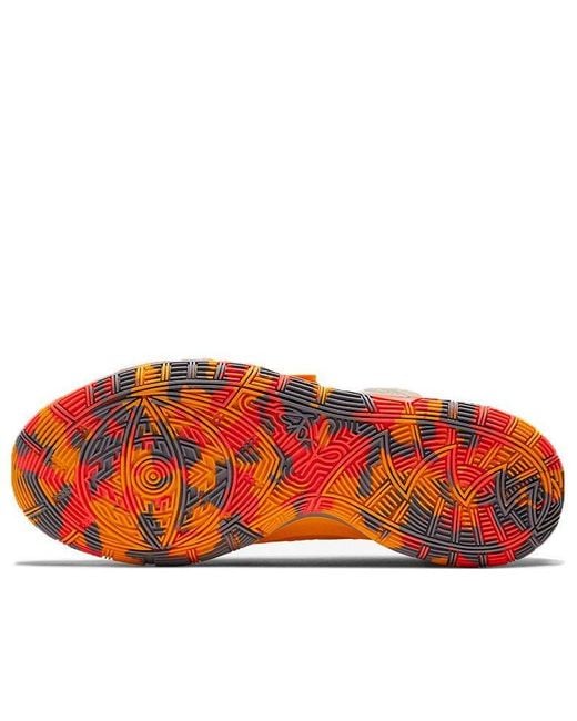 Nike Orange Kyrie 6 Preheat 'Beijing' for men