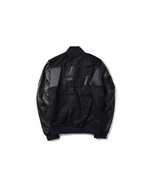 Nike Black Destroyer Jacket Pattern Windproof Stay Warm for men