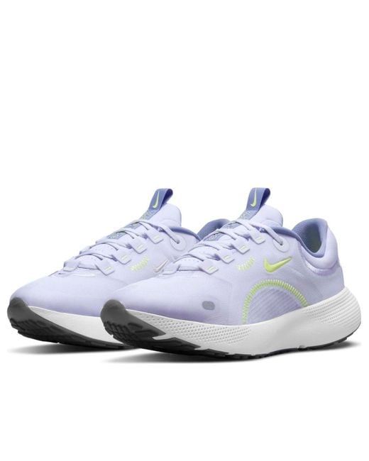 Nike Blue (Wmns) React Escape Run 'Iris Whisper Light Lemon Twist'