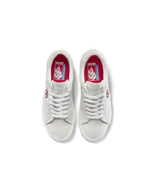 Vans White Saddle Sid Pro 'Marshmallow' for men