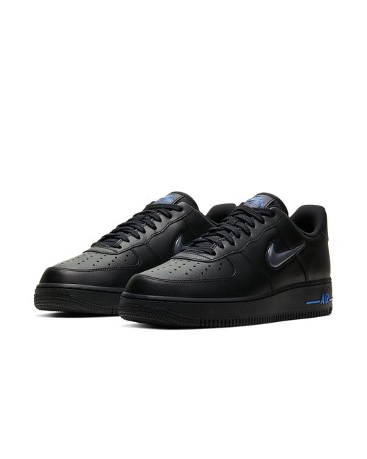 Nike Black Air Force 1 Low Jewel for men