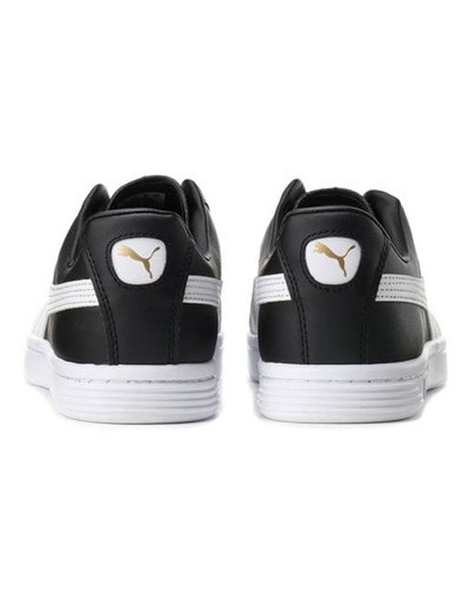 PUMA Black Court Star Low-Top Sneakers for men