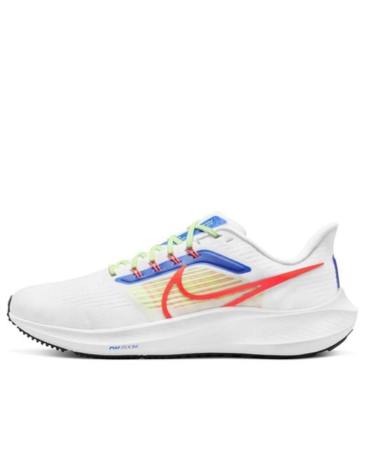 Nike White Air Zoom Pegasus 39 Racer Crimson' for men