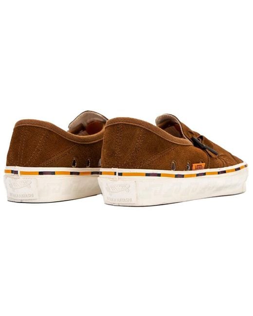 Vans Brown Taka Hayashi X Style 47 Huarache 'Monks Robe' for men