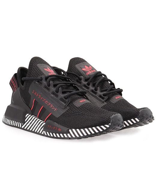 Adidas Black Nmd_R1 V2 'Dazzle Pack for men