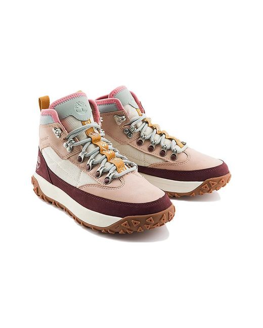 Timberland Pink (Wmns) Greenstride Motion Waterproof Mid Boots
