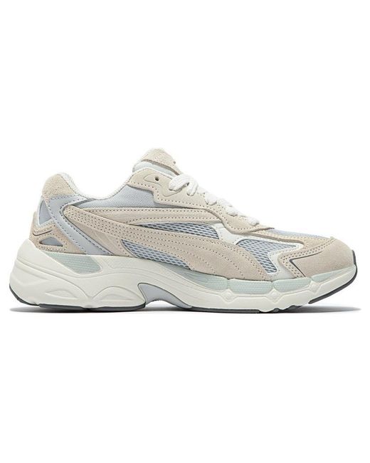 PUMA White Teveris Nitro 'Harbor Mist Vapor'