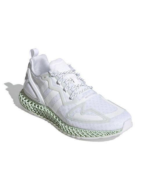 Adidas White Zx 2K 4D 'Triple' for men