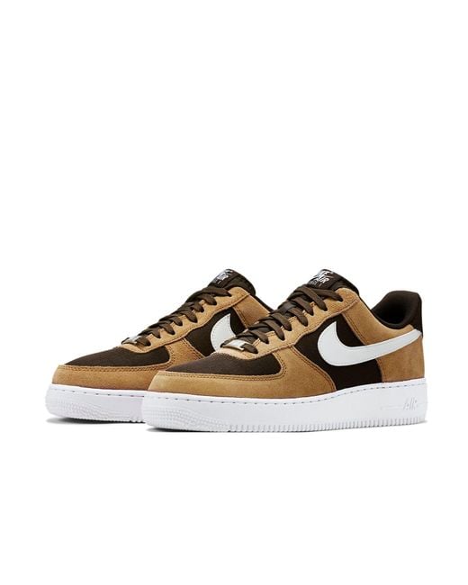 Nike Brown Air Force 1 for men