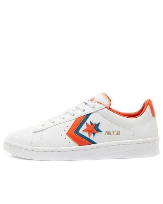 Converse White Pro Leather Low 'Sunblocked for men