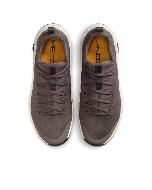 Nike Free Metcon 6 'Cave Stone Light Bone Sail Sundial' in Brown