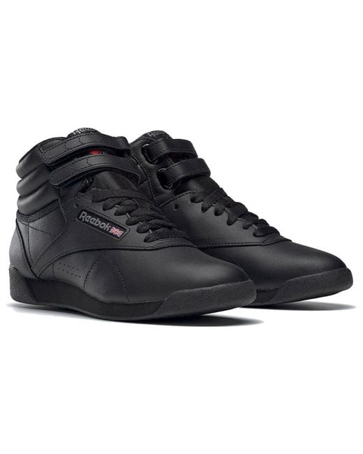 Reebok Black (Wmns) Freestyle High 'Triple'