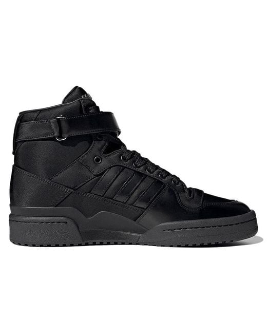 Adidas Black Prada X Originals Forum High Sneakers