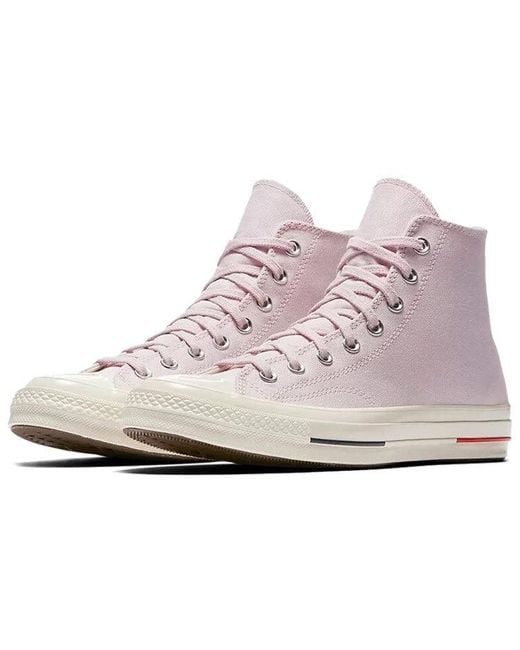 Converse Purple Chuck 70 Heritage Court Hi Top 'Barely Rose' for men