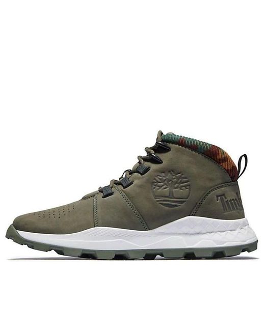 Timberland Brown Brooklyn Euro Sprint Boots for men