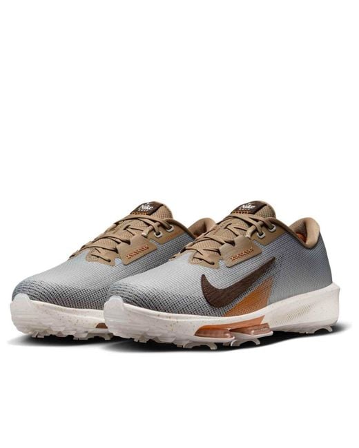 Nike Gray Air Zoom Infinity Tour Nrg Golf 'Light Oron Ore Khaki' for men