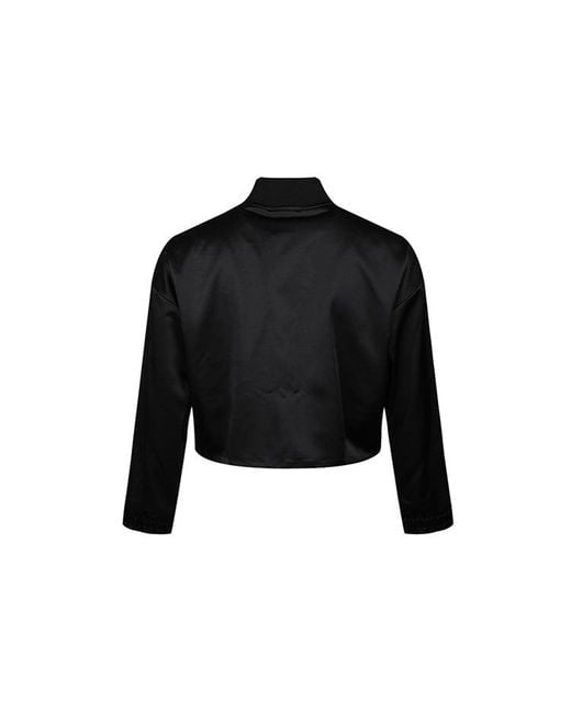 Nike Black (Wmns) Air Trk Jkt Jacket Satin Jacket
