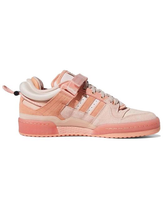 Adidas Pink X Bad Bunny Forum Buckle Low 'Easter Egg' for men