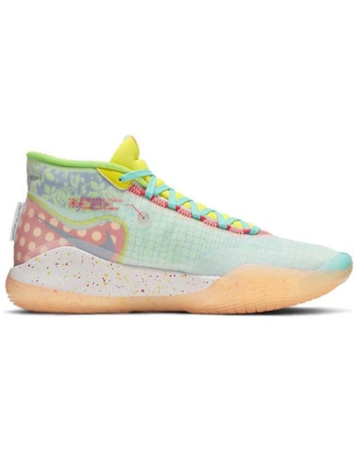 Nike Blue Zoom Kd 12 'Eybl Peach Jam' for men