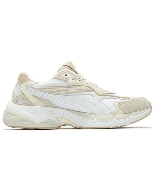 PUMA White Teveris Nitro Vacation 'Pristine Ivory'