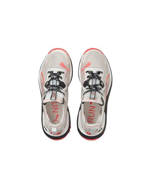 PUMA White Voyage Nitro Black/red/gray