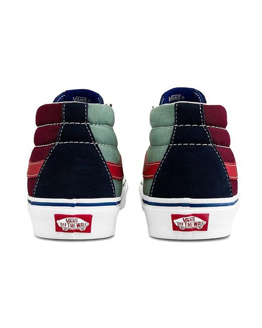 Vans Red Sk8-Mid Shoes for men