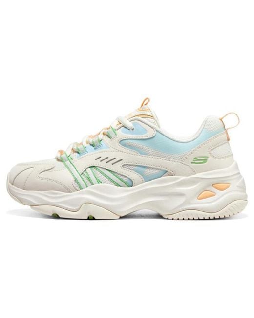 Skechers White (Wmns) D'Lites 'Cream Mint'