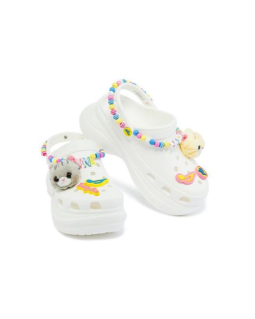 CROCSTM White (Wmns) Nana With Room1042 X Cat Sports Sandals