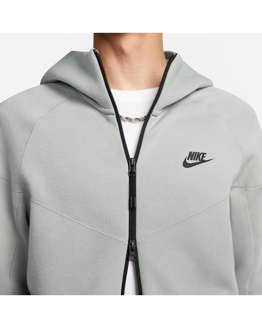 Nike Sportswear Tech Fleece Windrunner Hooded Jacket Asia Sizing Light in Grey for Men Lyst UK