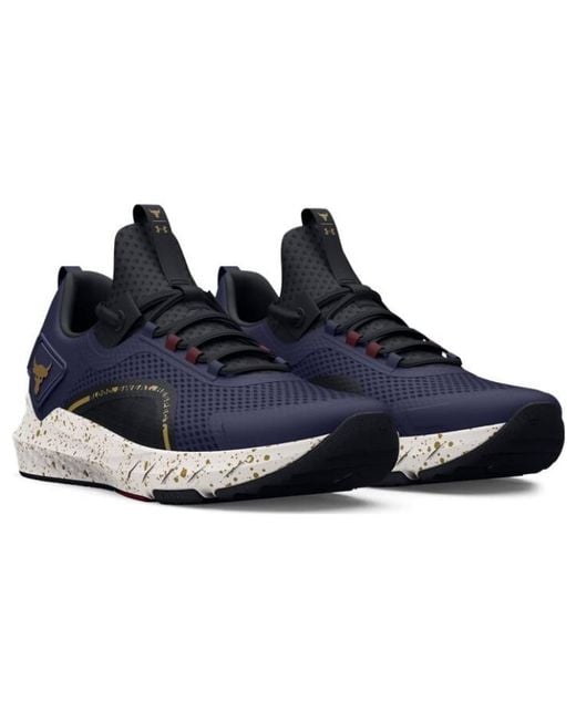 Under Armour Blue Project Rock Bsr 3 'Midnight Metallic' for men