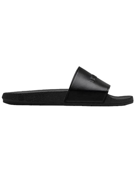 Under Armour Black Core Remix Slippers for men