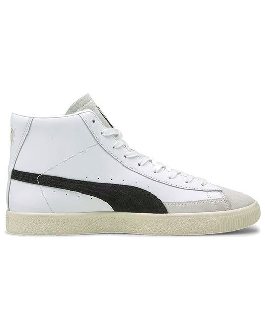 PUMA White Basket Mid Vintage for men