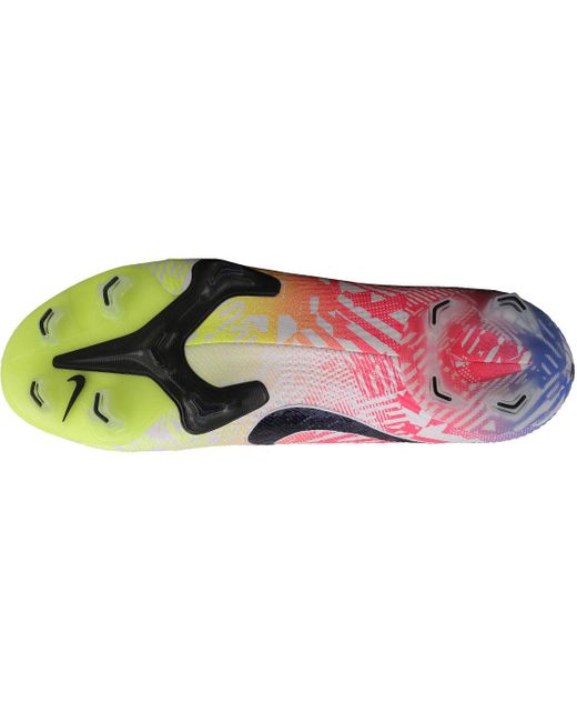 Nike Pink Neymar Jr. X Mercurial Vapor 13 Elite Fg 'Jogo Prismatico' for men