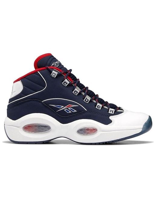 Reebok Blue Question Mid 'Usa' for men
