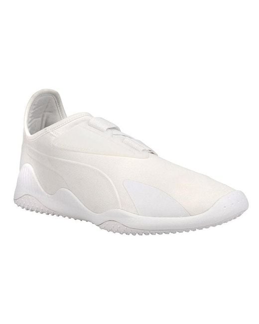 PUMA White Mostro Lace Up for men