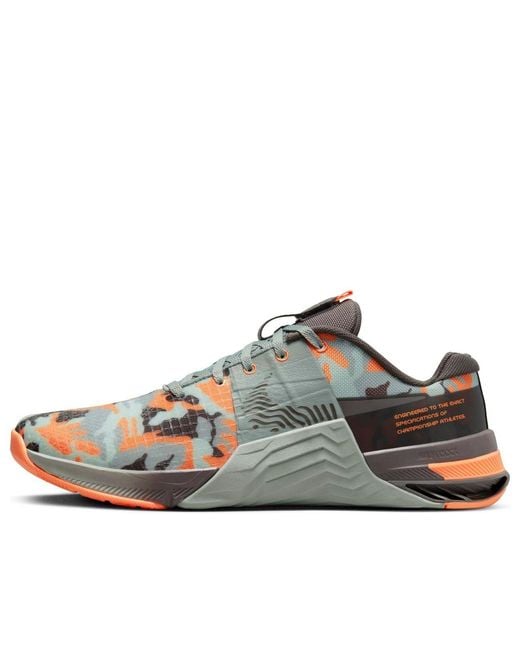 Nike Brown Metcon 8 Amp 'Smoky Camo' for men