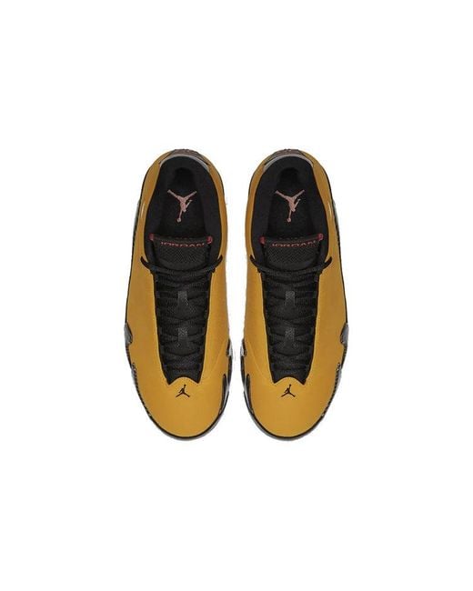 Nike Yellow 14 Retro 'Reverse Ferrari' for men