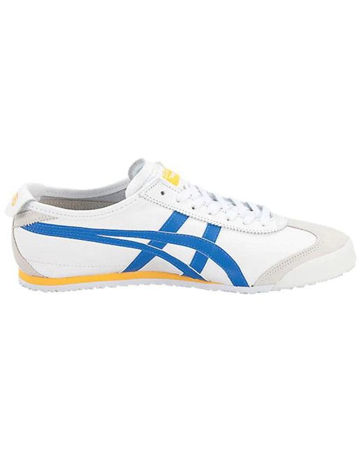 Onitsuka Tiger Mexico 66 Sport Shoes White in Blue | Lyst