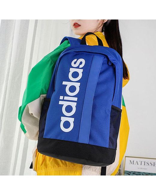 Adidas Blue Linear Core Backpack 'Royal'