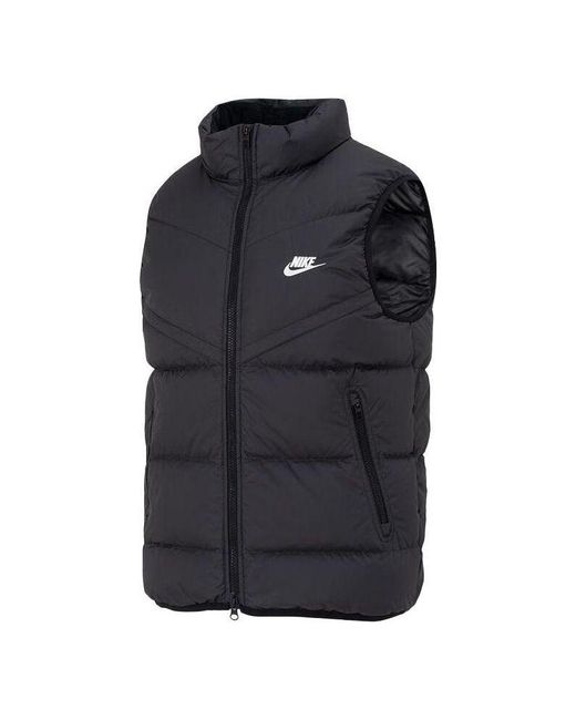 Nike Blue Sportswear Windrunner Storm-Fit Down Vest Fb8184-010 for men